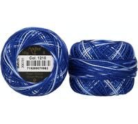 Perle,Épaisseur: 8,Emballage: 10g,Longueur Du Canon: 82m Blau Ombre Fils À Broder