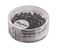 Perle facettée en verre - RAYHER - 4 mm - Multicolore - Boîte de 100 pièces - Cristal