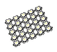 Perle Lumineuse LED à Substrat en Aluminium 260-280 Lm 3 W, Ampoule LED à Démarrage instantané pour éclairage Publicitaire, 25 Puces Blanches 6000-6500 K pour une Longue Durée de Vie