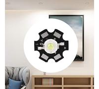 Perle Lumineuse LED à Substrat en Aluminium 260-280 Lm 3 W, Ampoule LED à Démarrage instantané pour éclairage Publicitaire, 25 Puces Blanches 6000-6500 K pour une Longue Durée de Vie (10