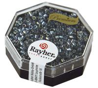 Perle Miyuki Delica 10/0 Dbm111 Rainbow Transp. Bleu Électric