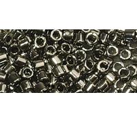 Perle Miyuki Delica 10/0 Dbm21 Métallic Gris Acier