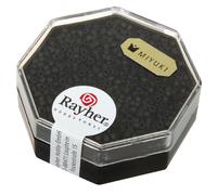 Perle Miyuki Delica 11/0 Db310 Métallic Dépoli Noir