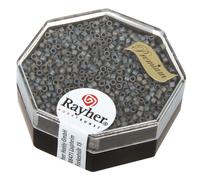 Perle Miyuki Delica 11/0 Métallic Dépoli Anthracite