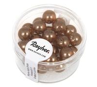 Perle Nacrée Renaissance Praliné 8 Mm 25 Pièces