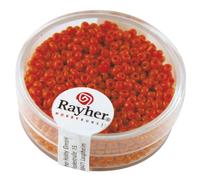 Perle Rocaille 2 Mm Opaque Orange 17 G