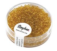 Perle Rocaille 2 Mm Transparentes Brun Moyen 17 G