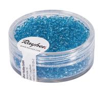 Perle Rocaille 2 Mm Transparentes Turquoise 17 G