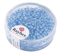 Perle Rocaille Arktis Lustrée Bleu Clair 2,6mm 17 G