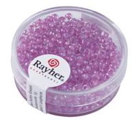 Perle Rocaille Arktis Lustrée Lilas Tendre 2,6mm 17 G