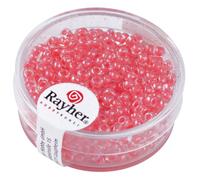Perle Rocaille Arktis Lustrée Rose Corail 2,6mm 17 G