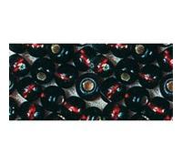 Perle rocaille - Brun - Garniture argent - Ø2,6mm-16 g Marron G