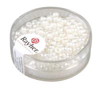 Perle Rocaille Cirée Blanc 2,6 Mm