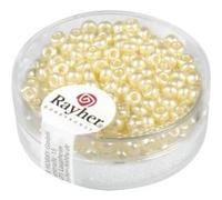 Perle rocaille cirée - Ivoire - 2,6 mm Blanc G