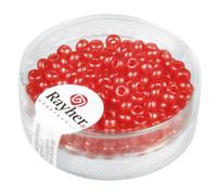 Perle Rocaille Cirée Rouge 2,6 Mm