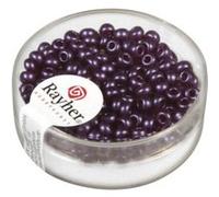 Perle rocaille cirée - Violet - 2,6 mm Violet G