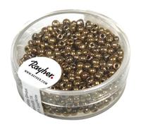 Perle rocaille - Cuivre - Garniture argent - Ø 2,6 mm - 16 g Bronze G