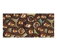 Perle rocaille - Cuivre - Garniture argent - Ø 2,6 mm - 16 g Bronze G