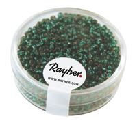 Perle Rocaille Garniture Argenté 2 Mm Jade 17 G