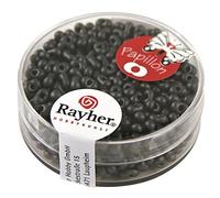 Perle Rocaille - Gris ardoise - Papillon - 2 x 4 mm - 18 g - Rayher
