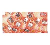 Perle rocaille - Rose - Garniture argent - Ø 2,6 mm - 16 g Rose G