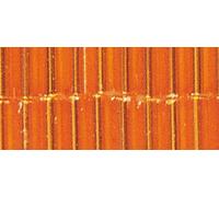 Perle Rocaille Tube Garniture Argentée Orange 15 G