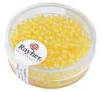 Perle Rocaille - Vanille - Arktis - Lustrée- Ø 2,6 mm - 17 g Blanc G