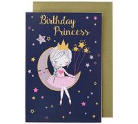 Perleberg Carte de vœux d'anniversaire d'enfant I Lifestyle Collection I Carte de vœux d'anniversaire avec motif I Cartes d'anniversaire pour enfants de 11,6 x 16,6 cm