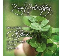 Perleberg Collection Romantica Carte d'anniversaire avec enveloppe - Carte d'anniversaire avec motif - 15 x 15 cm