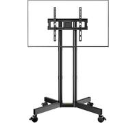 PERLEGEAR PGTVMC14 Support TV sur roulettes pour téléviseur Plasma/LCD/LED de 32 à 70" - Réglable en Hauteur avec Inclinaison de -15° à +5° - avec roulettes jusqu'à 40 kg - VESA Maximum 400 x 400 mm