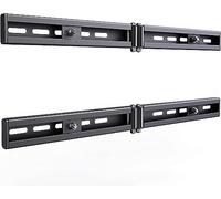 Perlegear PGUE1 Support de fixation mural pour TV 40,6 à 61 cm en bois avec tige d'extension pour plaque murale universelle TV Support coulissant Peut supporter 59,9 kg