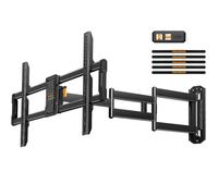 Perlegear Support Mural TV avec Bras Long de 943mm pour TV de 42-84", Support TV Mural Articulé avec Rotation et Inclinaison, Supporte jusqu'à 68kg, Max VESA 600 x 400mm
