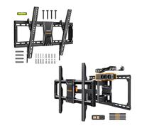 Perlegear Support TV 37-82 Pouces PGLT5 & Support Mural TV 42 a 90 Pouces PGLF11