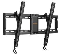 Perlegear Tilting TV Wall Mount for 37-82 inch Plasma OLED LCD TVs up to 60 kg, Tilt TV Wall Mount for Flat Or Curved TVs Max VESA 600x400mm, PGLT12B