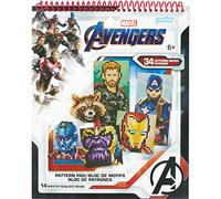 Perler Avengers Fused Bead Pattern Pad-
