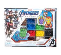 Perler Kit de perles fusionnées de luxe - Avengers : 4500 perles Multicolore, Ronde en Plastique pour Créer des Modèles Avengers, Apprentissage et éducation pour enfants