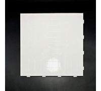 Perler Lot de 104 x 104 broches carrées pour perles Hama (104 broches, blanc)