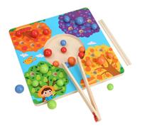 Perles À Clipser Pour Entraînement Au Mouvement De La Main, Puzzle, Planche À Chevilles, Avec Baguettes, Jeu, Comptage, Reconnaissance Des Couleurs, Tri, Jouets Empilables