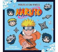 Fleurus Perles à eau pixels Naruto – Plus de 1000 perles cubiques, pince, vaporisateur, grille