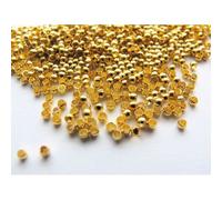 Graine créative - Perles à écraser (plombs) 2 mm Or 60 pièces