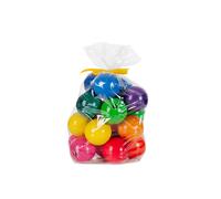 Perles À Enfiler 20 En Bois, Ø 4Cm NEU Jeu D'Enfilage En Bois
