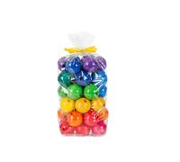 Perles À Enfiler 30 En Bois, Ø 3Cm NEU Jeu D'Enfilage En Bois Erzgebirge