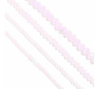 Perles à facettes en cristal autrichien multicolores de 3, 4, 6, 8 et 10 mm, rondes et plates, pour la fabrication de bijoux, bracelets, DIY - Rose 5665-6 mm x 4 mm