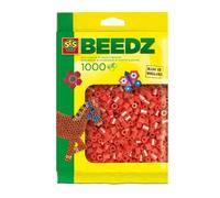Perles à presser SES, 1000 pcs, rouge, 00702