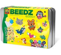 SES Creative Beedz Luxe triage de l'étain junior 6000 perles de repassage Multicolore G