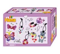 Hama Perles à repasser midi 'Bijoux' Coffret cadeau Noir À partir de 5 ans