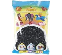 Hama Perles à repasser midi – sachet 3000 pièces – noir