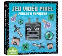 Perles à repasser - Jeu vidéo pixel - Collectif - Fleurus - Coffret - Jeux livres objets