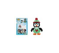 Création perle et bijou Hama Perles à repasser midi 'Pingouin', sous blister