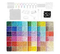 Perles à Repasser pour - Kit de Bricolage de Perles à Fondre - Design à Motif, matériel d'art de sécurité en Fer, projets de mosaïque et de Pixels, Loisirs créatifs - Kit de Perles pour